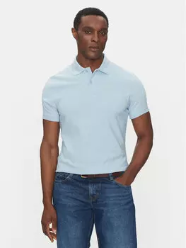 Рубашка поло приталенная Original Sports MML0358BL32 Barbour, голубой