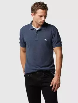 Рубашка-поло приталенного кроя из австралийского хлопка Rodd & Gunn, Адриатика