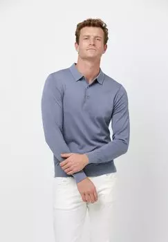 Рубашка-поло PROFUOMO, светло-голубая