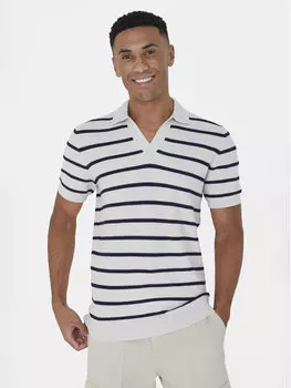 Рубашка-поло прямого кроя Brave Soul, белый