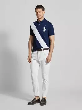 Рубашка поло прямого кроя с этикеткой Polo Ralph Lauren