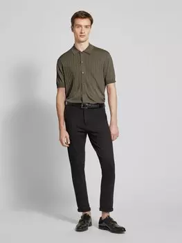 Рубашка поло прямого кроя с планкой на пуговицах, модель 'ruisenor' Mango, хаки