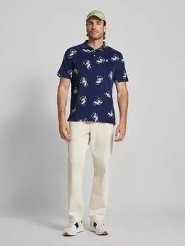 Рубашка поло прямого кроя с принтом, модель «TERRY» Polo Ralph Lauren