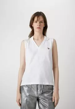 Рубашка поло PS Paul Smith, белый