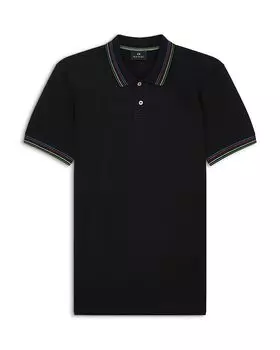 Рубашка поло PS Paul Smith, черный