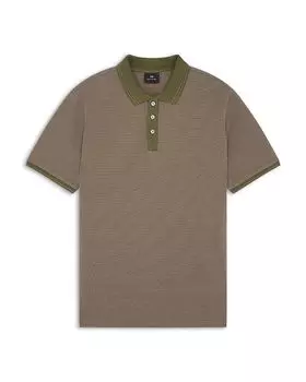 Рубашка поло PS Paul Smith, коричневый/бежевый