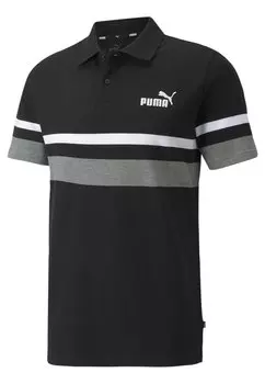 Рубашка-поло Puma, пума черная