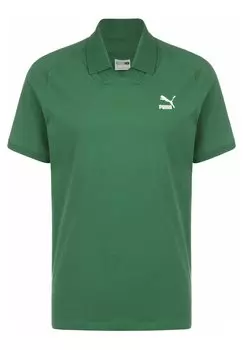 Рубашка поло Puma, зеленый
