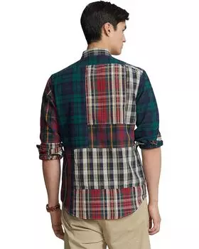 Рубашка Polo Ralph Lauren Classic Fit Plaid Oxford Fun Shirt, цвет 6141 Funshirt