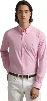 Рубашка Polo Ralph Lauren Classic Fit Stretch Poplin Shirt, цвет Carmel Pink