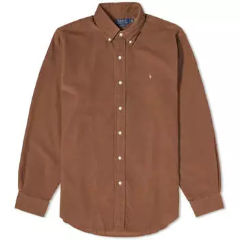 Рубашка Polo Ralph Lauren Corduroy Button Down, коричневый