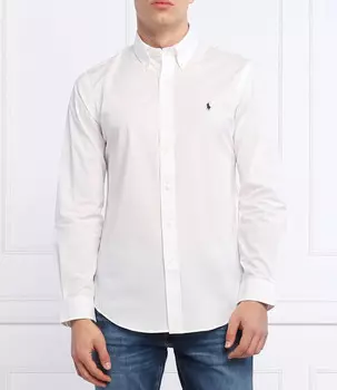 Рубашка POLO RALPH LAUREN custom fit, белый