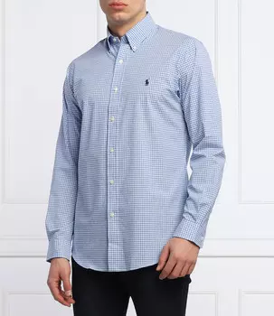 Рубашка POLO RALPH LAUREN custom fit, белый