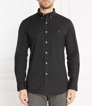 Рубашка POLO RALPH LAUREN Custom fit, черный