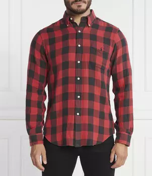 Рубашка POLO RALPH LAUREN Custom fit, красный