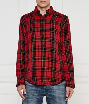 Рубашка Polo Ralph Lauren Custom Fit, красный