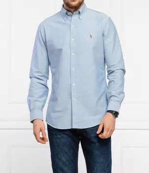 Рубашка POLO RALPH LAUREN Custom fit, небесно-голубой