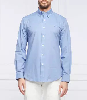 Рубашка POLO RALPH LAUREN custom fit, синий