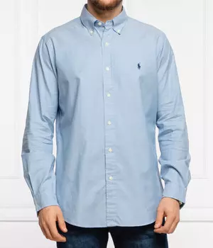 Рубашка Polo Ralph Lauren Custom Fit, синий
