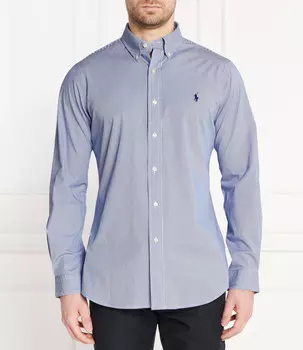 Рубашка POLO RALPH LAUREN Custom fit, темно-синий