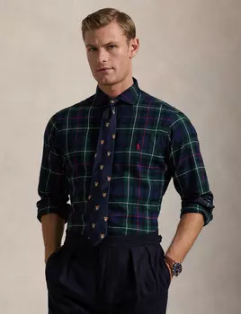 Рубашка POLO RALPH LAUREN Custom fit, темно-синий