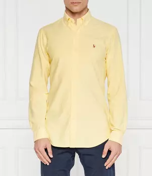 Рубашка POLO RALPH LAUREN Custom fit, желтый