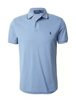 Рубашка Polo Ralph Lauren, цвет Light blue/Dark blue