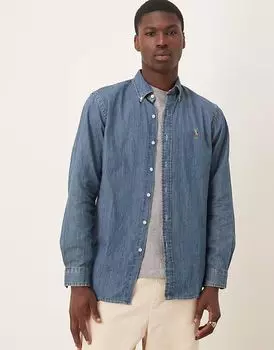 Рубашка Polo Ralph Lauren Denim темно-синего цвета