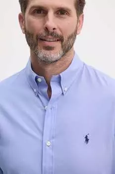 Рубашка Polo Ralph Lauren, фиолетовый
