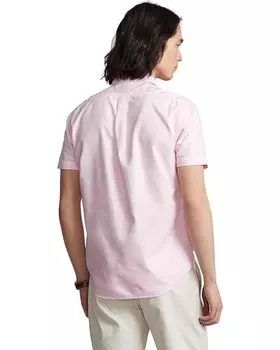 Рубашка Polo Ralph Lauren Garment-Dyed Oxford Shirt, цвет Carmel Pink