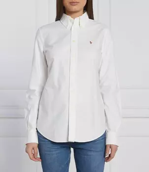 Рубашка POLO RALPH LAUREN harper regular fit, белый
