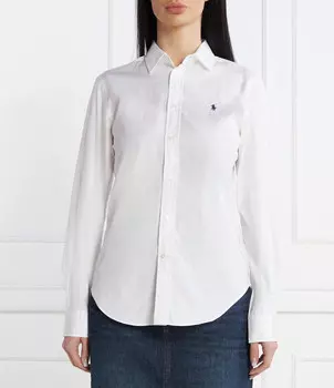 Рубашка POLO RALPH LAUREN kendall slim fit, белый