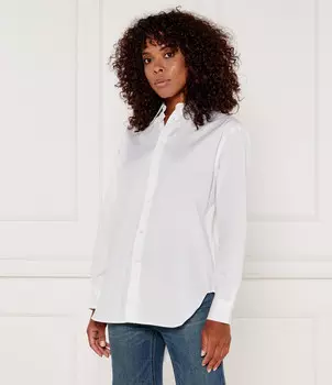 Рубашка POLO RALPH LAUREN Loose fit, белый