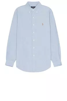 Рубашка Polo Ralph Lauren Oxford Sport, синий
