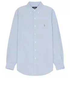 Рубашка Polo Ralph Lauren Oxford Sport, синий