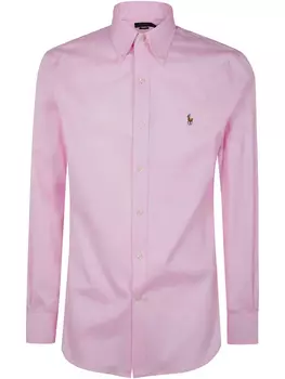 Рубашка Polo Ralph Lauren Polo Pony с вышивкой, розовый