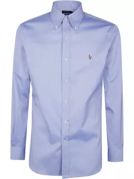 Рубашка Polo Ralph Lauren Polo Pony с вышивкой, синий
