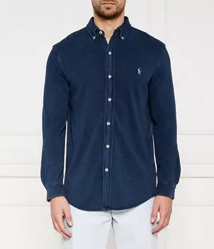 Рубашка POLO RALPH LAUREN Regular Fit basic mesh, цвет mare