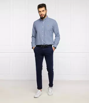 Рубашка POLO RALPH LAUREN regular fit, цвет fiordaliso