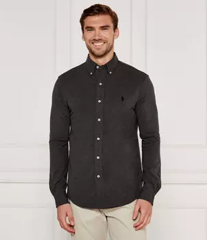Рубашка POLO RALPH LAUREN Regular Fit, цвет grafite