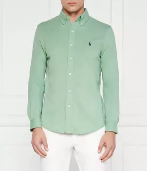 Рубашка POLO RALPH LAUREN Regular Fit pique, цвет menta