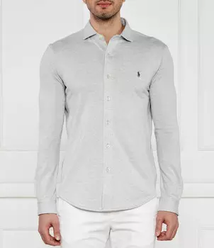 Рубашка POLO RALPH LAUREN Regular Fit, серый