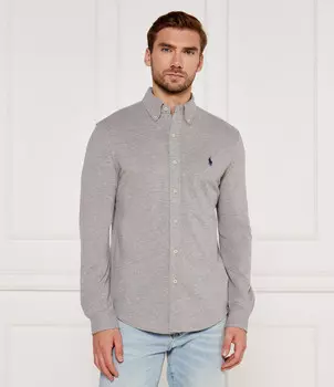 Рубашка POLO RALPH LAUREN Regular Fit, серый