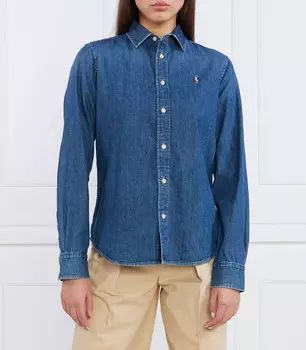 Рубашка POLO RALPH LAUREN Regular Fit, синий