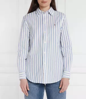 Рубашка POLO RALPH LAUREN Relaxed fit, белый