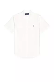 Рубашка Polo Ralph Lauren Short Sleeve Oxford, белый