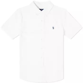 Рубашка Polo Ralph Lauren Short Sleeve Pique Button Down Shirt