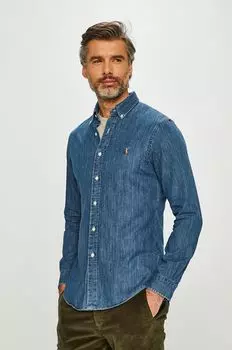 Рубашка Polo Ralph Lauren, синий