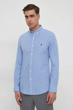 Рубашка Polo Ralph Lauren, синий