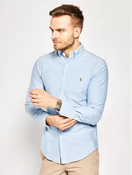 Рубашка Polo Ralph Lauren, синий